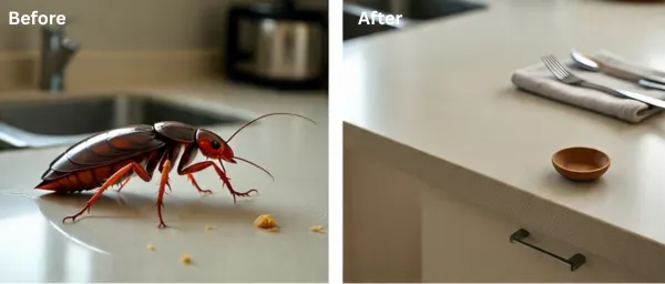 Cockroach Control Results